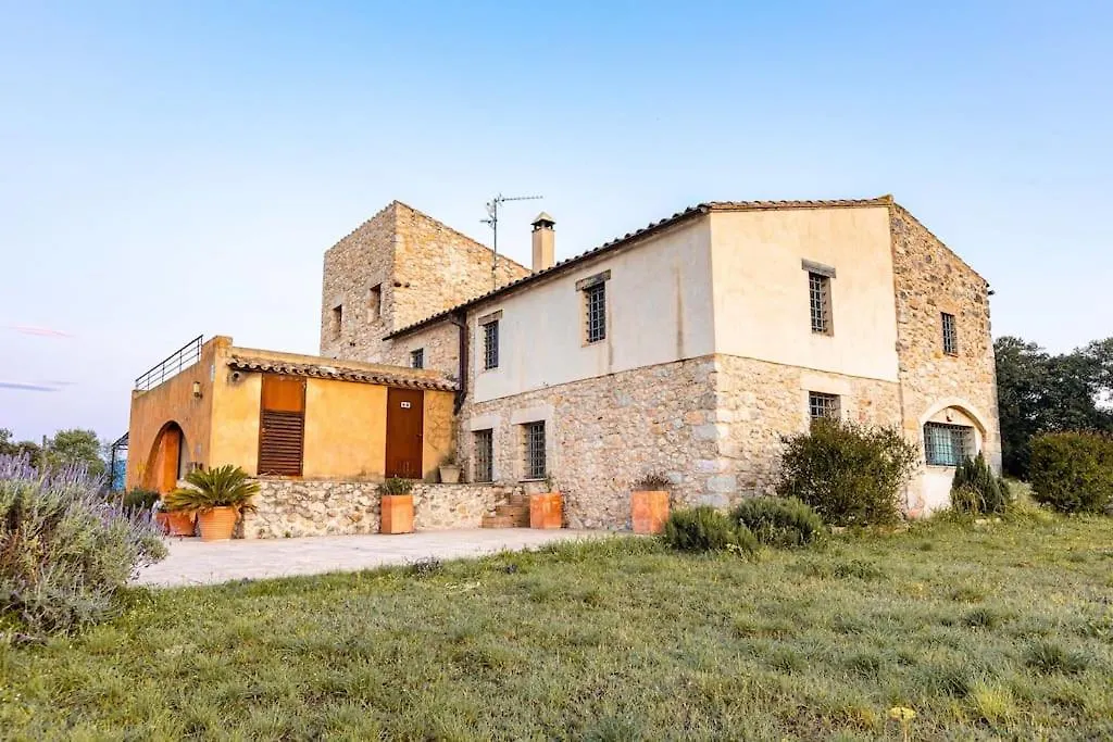 Villa Mas Coquells, Preciosa Masia En Plena Natura Vilanant Spagna